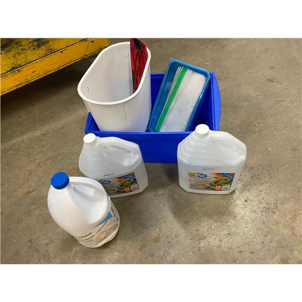 Assorted cleaners etc