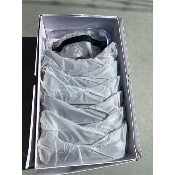 Box eye protection goggles