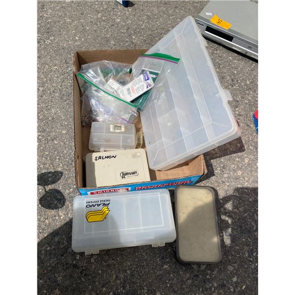 Fishing hook containers and miscellaneous