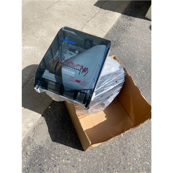 Two paper towel dispensers