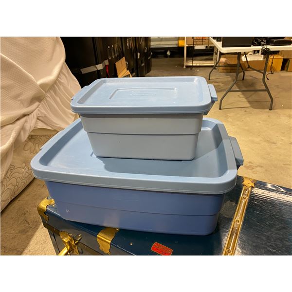 Rubbermaid containers