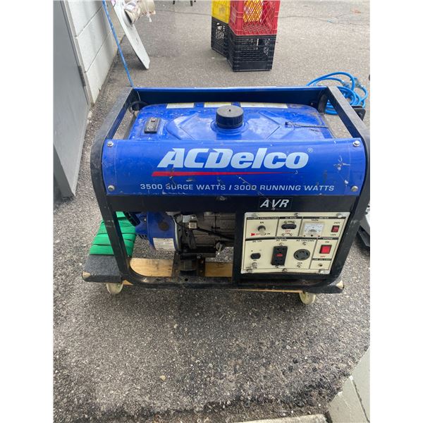 ACDelco 3500 watts /3000 running watts generator