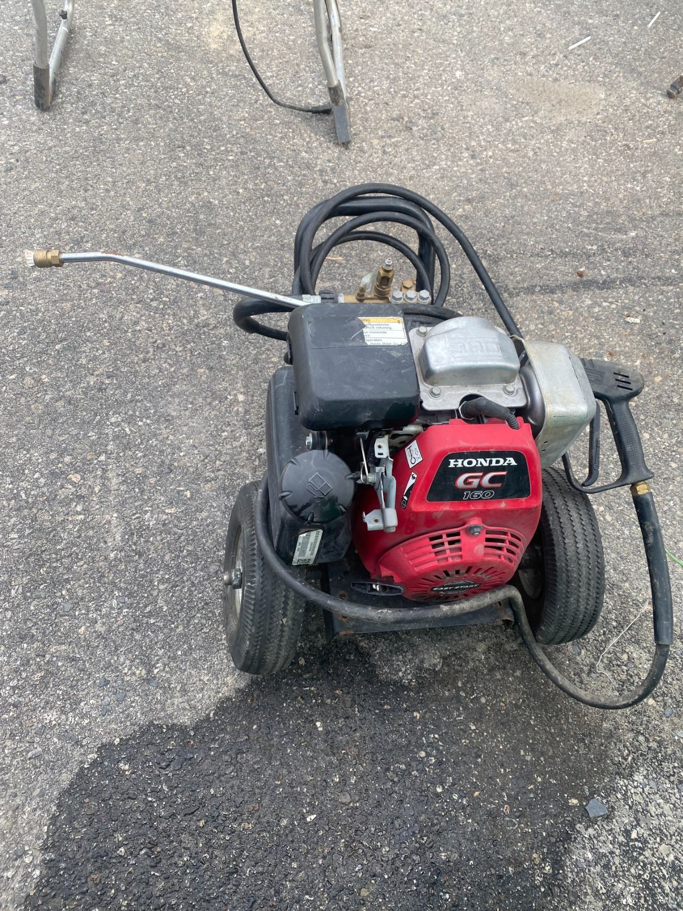 Honda GC 160 pressure washer
