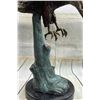 Image 5 : Swooping American Bald Eagle Bronze Metal Sculpture 30”x28”