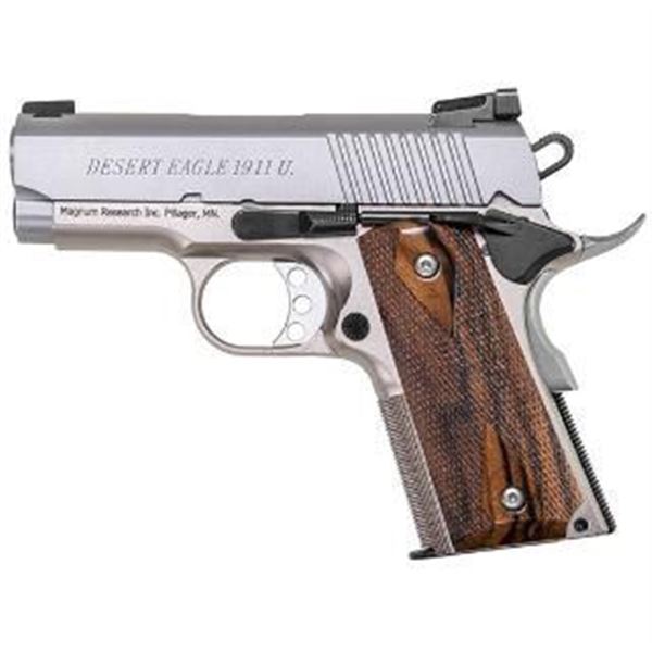 MR 1911 UC DESERT EAGLE 45ACP 3" SS SLIDE BLEM