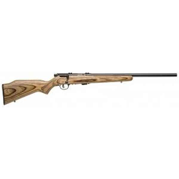 SAV MARK II BV 22LR 21" HVY BROWN LAMINATE 5RD