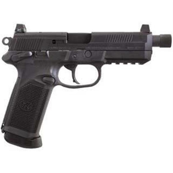 FN FNX-45 TACTICAL 45ACP 5.3" BLK MS NS (2) 15RD