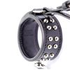 Image 3 : Hermes Collier de Chien Anneau Keychain Studded Leather Black