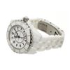 Image 6 : Chanel White Ceramic W/Extra Links Watch