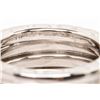 Image 4 : Bvlgari 18K White Gold B.zero1 Double Ring 48