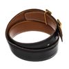 Image 4 : Hermes Constance H Belt Black Leather 65