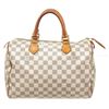 Image 1 : Louis Vuitton Beige Damier Canvas Speedy 35cm Satchel Bag