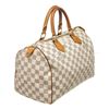 Image 2 : Louis Vuitton Beige Damier Canvas Speedy 35cm Satchel Bag
