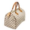Image 3 : Louis Vuitton Beige Damier Canvas Speedy 35cm Satchel Bag