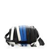 Image 3 : Balenciaga Bazar Convertible Tote Fringe Striped Leather XS Black, Blue, Multico