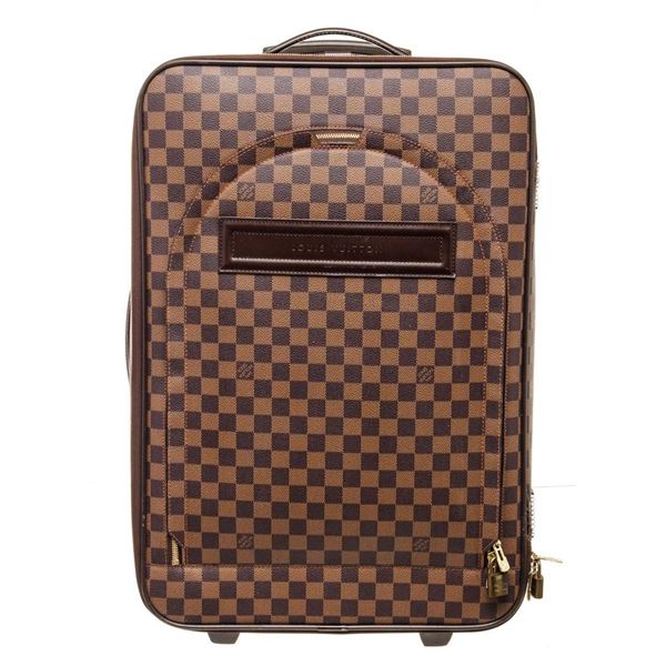 Louis Vuitton Brown Damier Canvas Pegase 60 Travel Bag