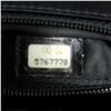 Image 4 : Chanel Vintage Curved Flap Crossbody Beaded Satin Mini Black