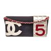 Image 1 : Chanel Blue White Denim Deauville WOC Shoulder Bag