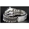 Image 2 : Rolex Mens Stainless Steel Blue Vignette Diamond & Sapphire Datejust Wristwatch