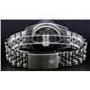 Image 7 : Rolex Mens Stainless Steel Blue Vignette Diamond & Sapphire Datejust Wristwatch