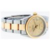 Image 3 : Rolex Womens Midsize 31mm Champagne Index Datejust Wristwatch