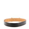 Image 3 : Hermes Horsebit Reversible Belt Leather Medium Black