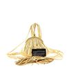 Image 1 : Chanel Vintage Tassel Frame Waist Bag Quilted Leather Small Gold, Metallic