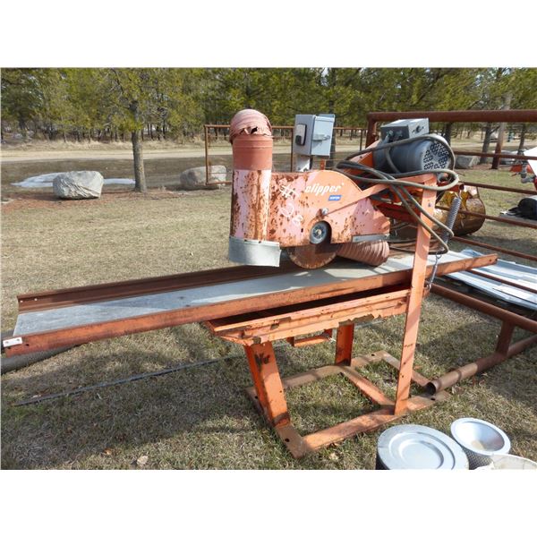 Clipper 7.5 HP, 3ph, Wet Saw