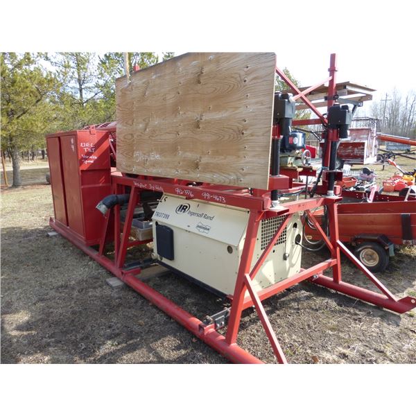Wash Plant c/w Variable Speed, Elec Tilt, c/w Kubota, 3 Cyl. Diesel wash Plant and 2- Pallets of Acc
