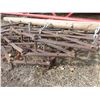 Image 2 : 3- Diamond Harrows c/w Wood Draw Bar