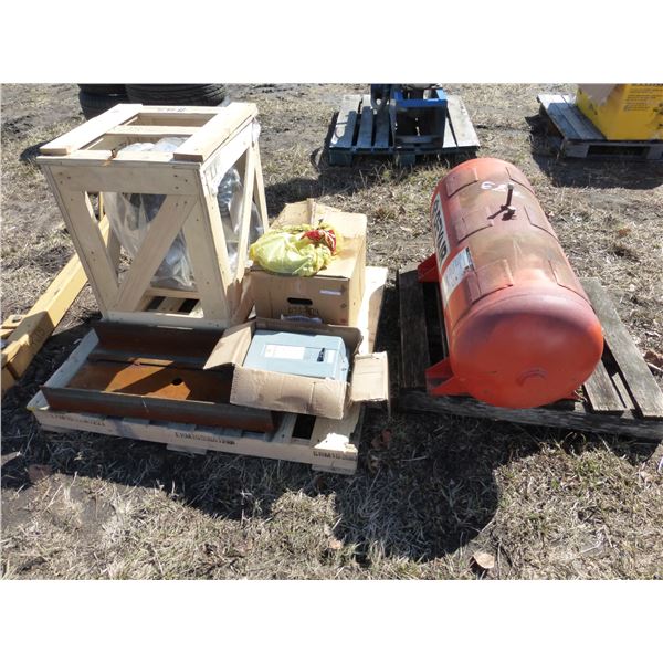 Devoir Compressor c/w 5 HP, 1 ph., Motor