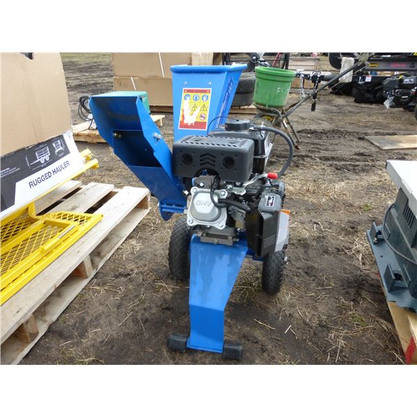 Small Blue Gas Chipper