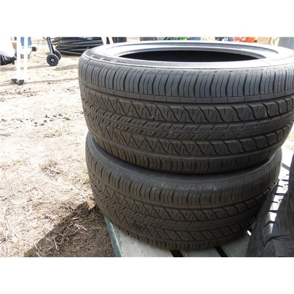 2- 255/45 R19 Tires