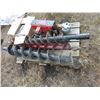 Image 3 : Hyd. Auger c/w 3 Bits, PTO, Pump (New) c/w Chains and Boomers