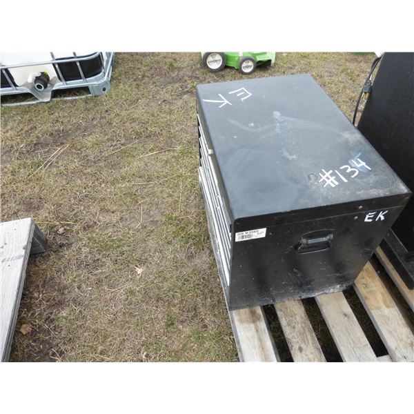 Black Tool Box c/w Misc. Tools