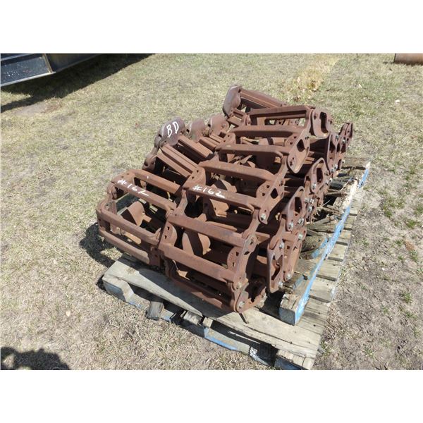 Set of Bobcat Tracks, 12" in between