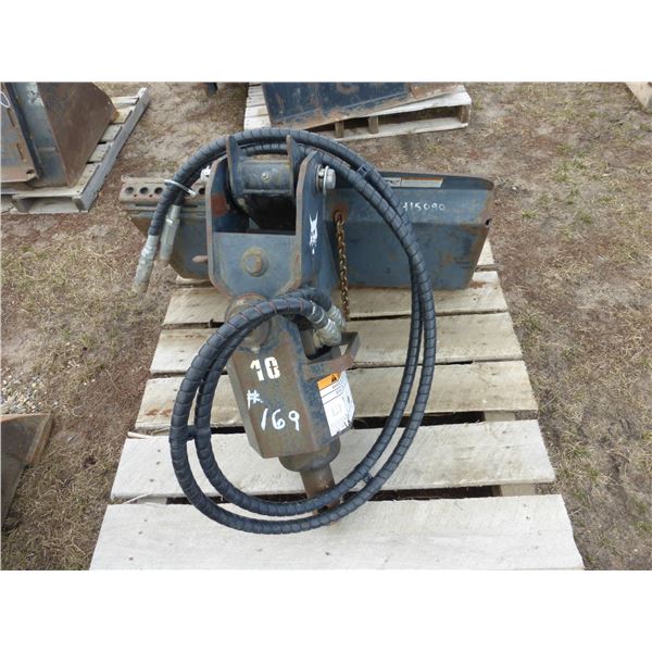 Bobcat Hyd. Auger (Rd Shaft) 36" Plate