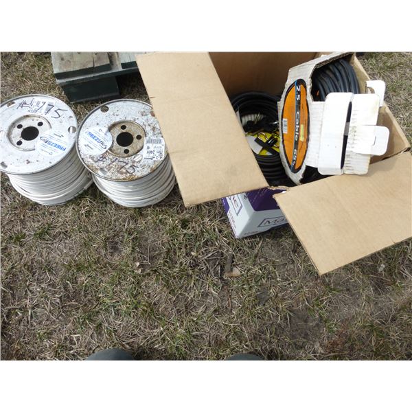 2- Rolls Double Wire, Wire Connectors, Fencing Supplies