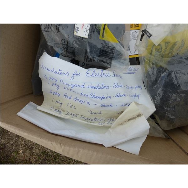 Box of Fence Insulators