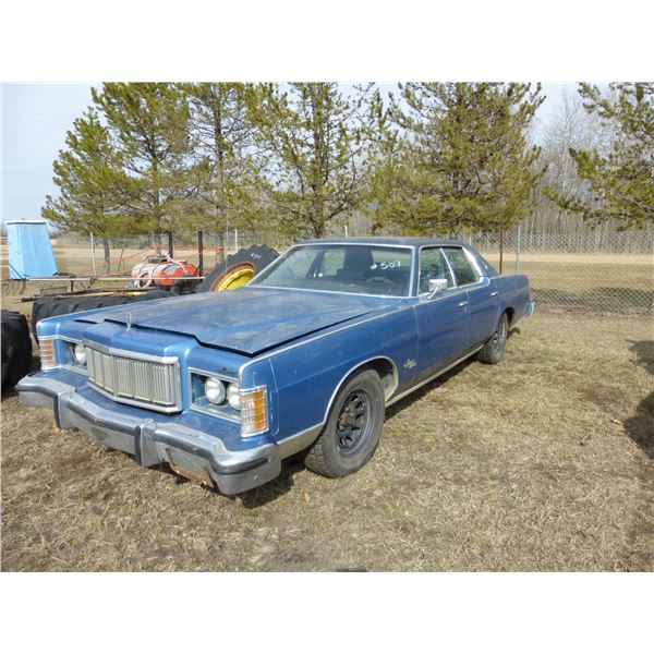 Marquis Brougham, 460, v8, Auto, Showing 4159, SN.5Z62A520984 (Not Running)