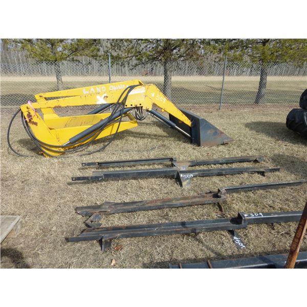 Eeze On 80 Loader c/w 60" Bucket and 2- Sets of Mounting Brackets