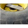 Image 3 : 4- JD Sprayer Tires, 600/65R X 38's, 12 Hole Rim (Selling all Together)