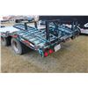 Image 6 : Scona Tandem Dually Eqp. Trailer, Pintle Hitch On Air (Approx. 15-20,000 lb Axles), 20' Deck, 36" Do