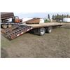 Image 3 : 2006 Trailtech Tandem Dually Pintle Hitch Trailer, 22' Deck, 5' Dovetail c/w Ramp SN.2CU4BJNMX620199