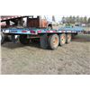 Image 3 : Trailer Hitch Triple Axle Trailer c/w 20' Deck, 9.50R16.5 Tires, Approx. 7000 lb Axle (Trailer) SN.J