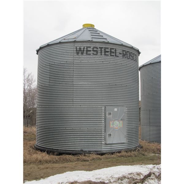 Westeel 14' 5 ring on decent wood floor (Located 1 mile south, and 2 miles west of Andrew, 563072/ R