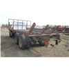 Image 6 : 1982 Chev Tandem Axle, 5 & 4 Trans V8, c/w Deck for Hauling Rnd Bales and Hoist, 10.0x20s Tires, SN.