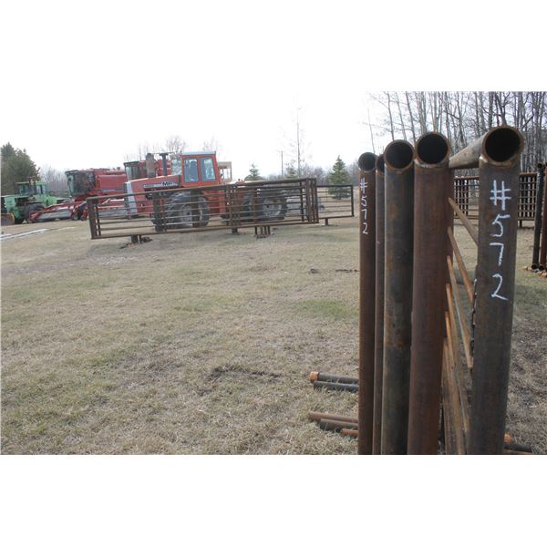 5- 24' - 2 7/8 Pipe Panels, So Much Each x5