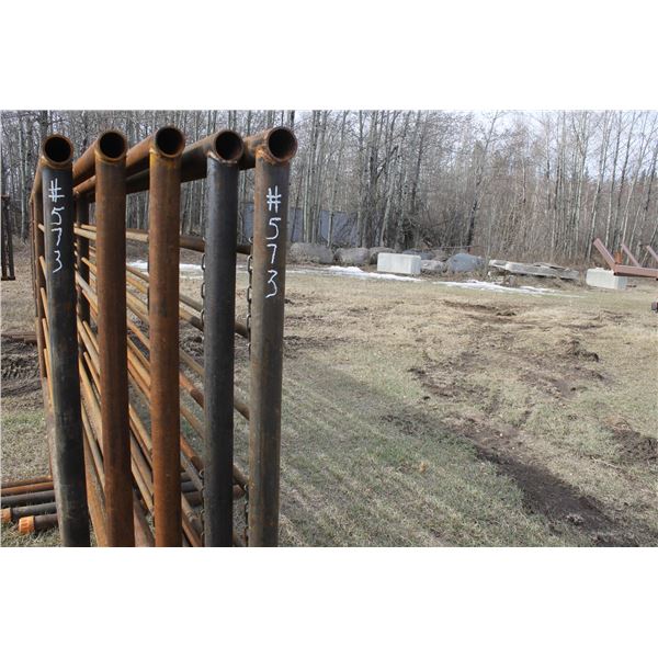 5- 24' - 2 7/8 Pipe Panels, So Much Each x5