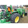 Image 7 : JD 790 FWA c/w Loader, Standard 3pt, Tire Chains, Roll Bar, Joystick, Showing 204 Hrs, SN.LV07906532